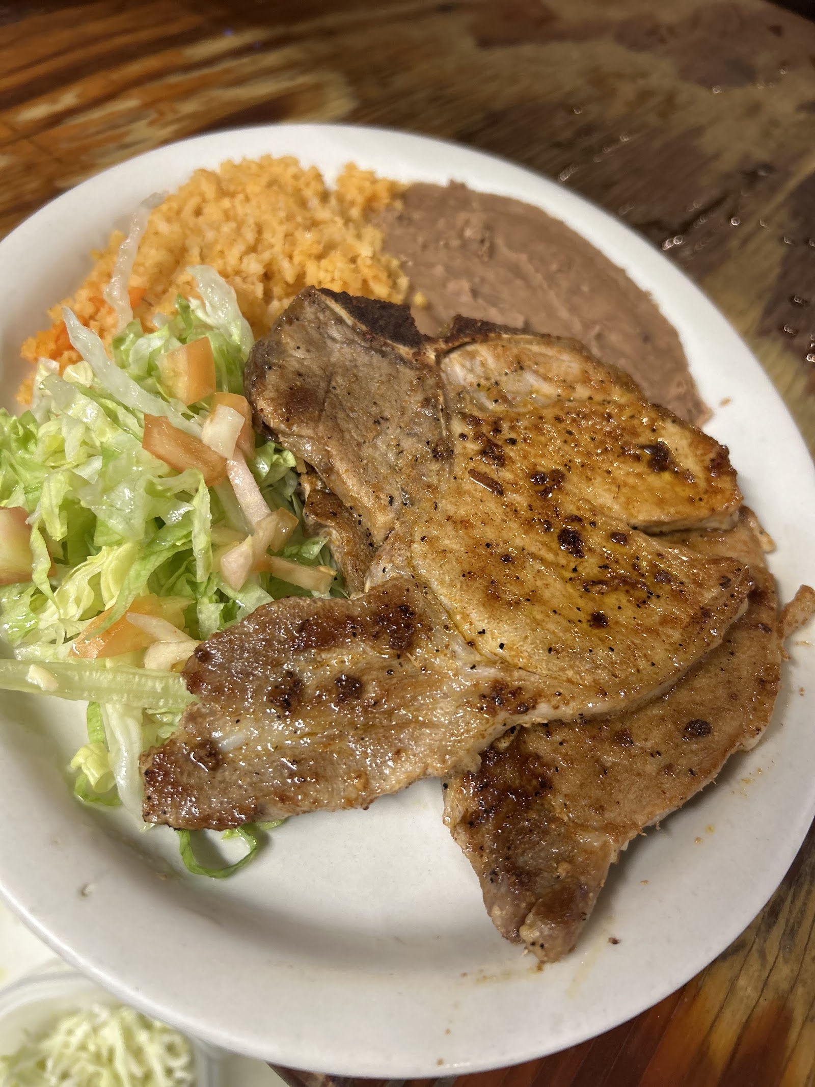 Colorful Mexican food spread at Azusena's Mexican Grill